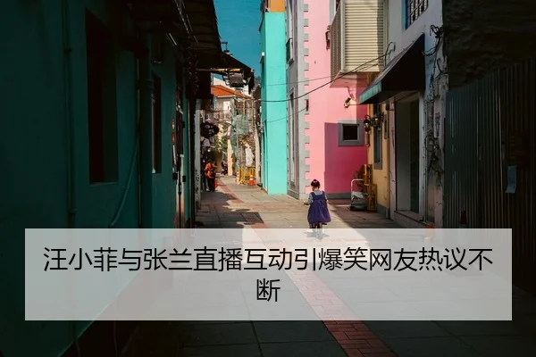 汪小菲与张兰直播互动引爆笑网友热议不断
